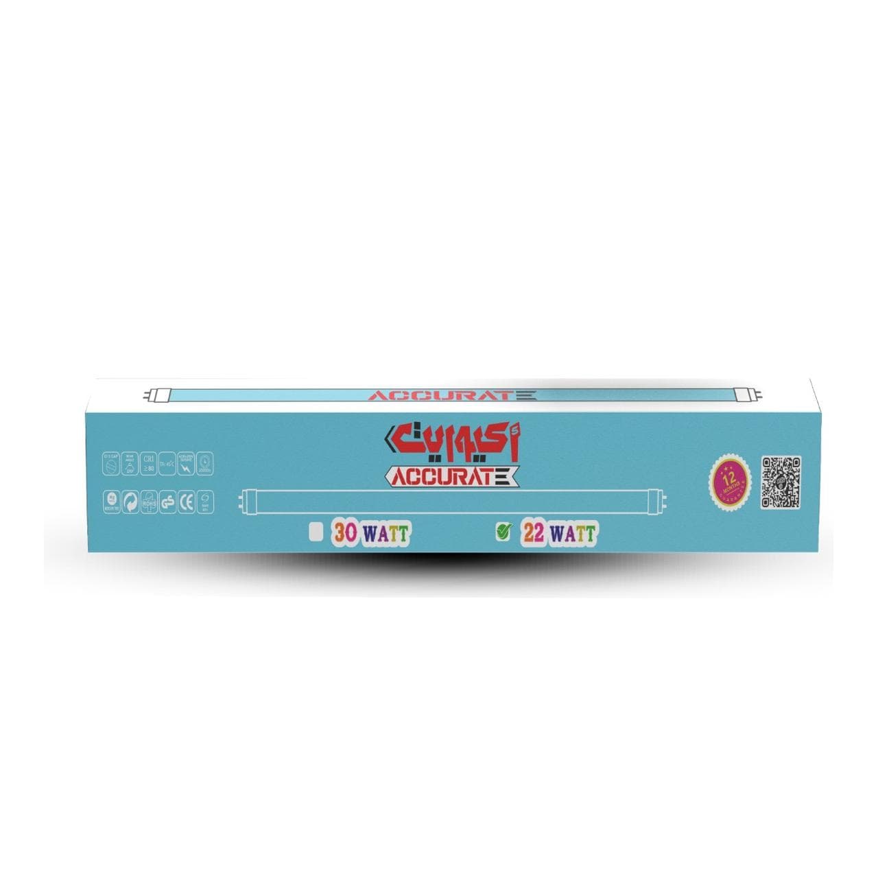 ACCURATE LED TUBE 22W-120CM 2