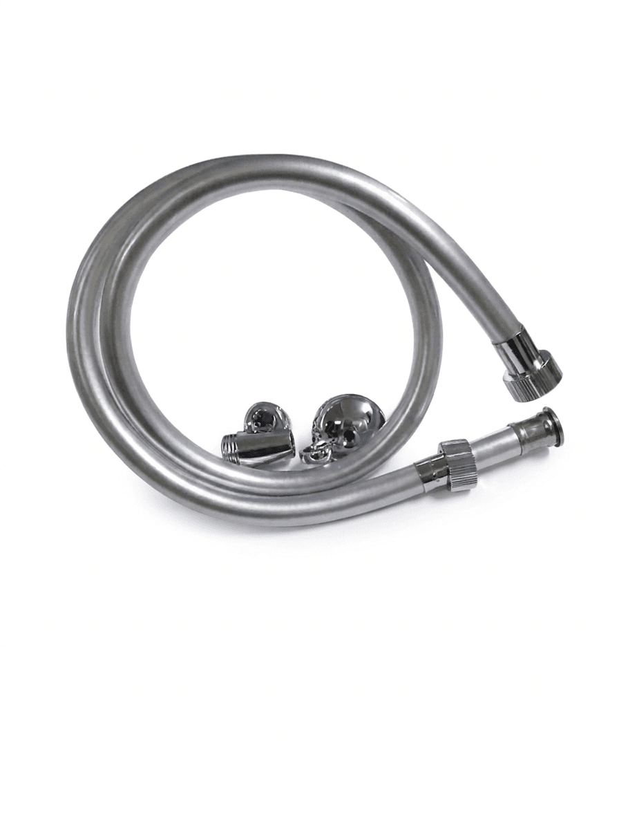 flexible toilette argent fabia