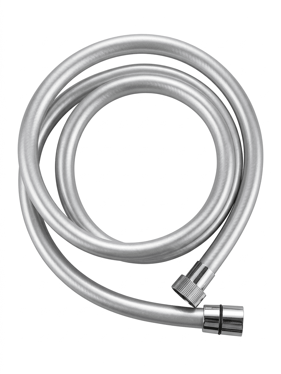 flexible douche argent 1.5m
