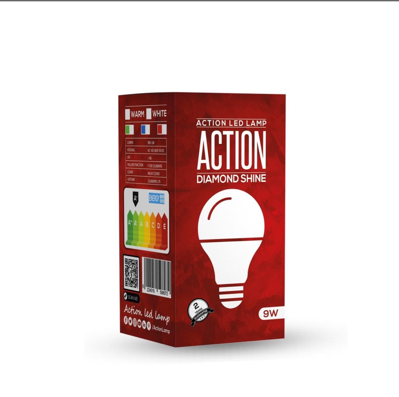 ACTION LED LAMP 9W 2