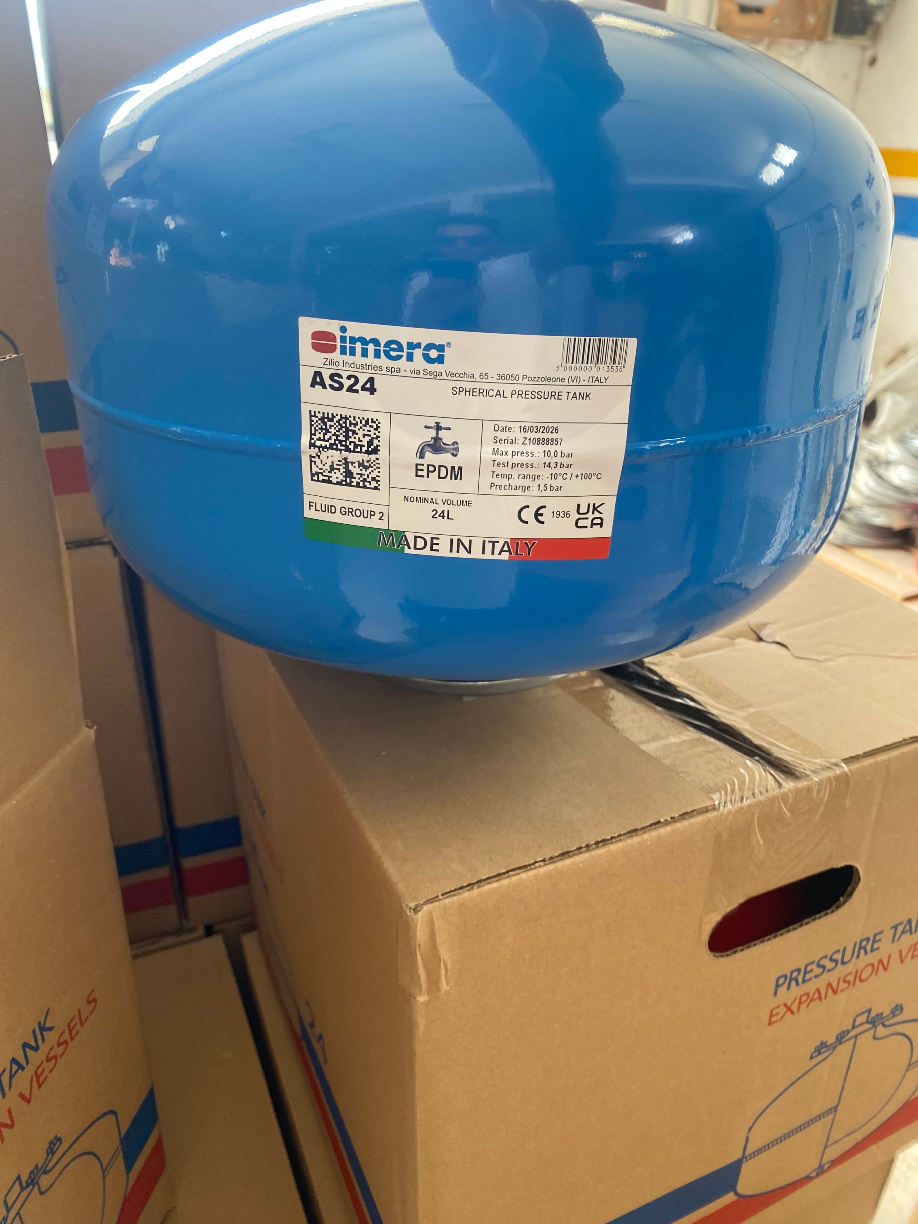 Vasse d’expansion imera 24 litres