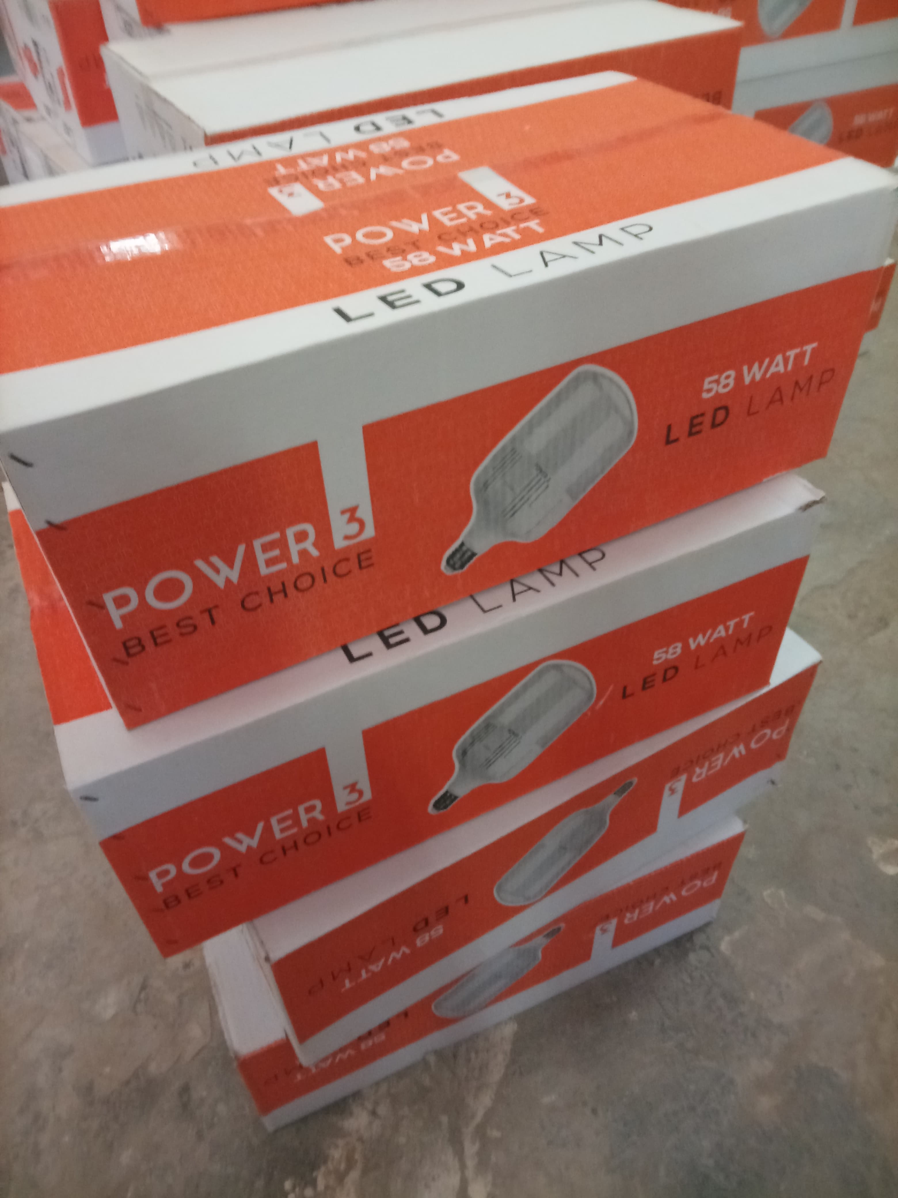 Lampe led 58 watt Power 3